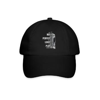 Harmonica Harmonica Musique Instrument - Casquette classique - noir/noir - Devant