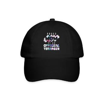 Fière maman d’un adolescent officiel de 13 ans. - Casquette classique - noir/noir - Devant