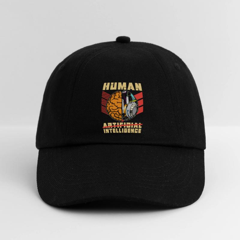 Artificial Intelligence Human Artificial Engineer Baseball Cap