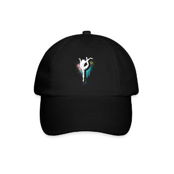 Gymnastique | Gymnastique Gymnastique Filles Femmes - Casquette classique - noir/noir - Devant