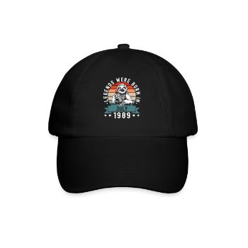 Legends Were Born In July 1989 Sloth Sloth - Baseball Cap - black/black - Front