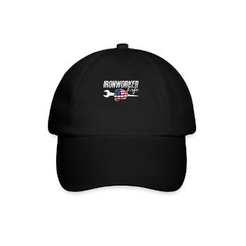 Métallurgiste de vie Soudeur de vie Ferronniers - Casquette classique - noir/noir - Devant