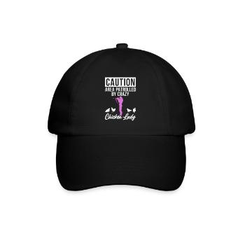 Cadeaux de poulet Propriétaire de poulet - Casquette classique - noir/noir - Devant