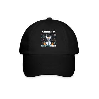 Offizielles Schwitzer Zocken Gamer Ego Shooter - Baseballkappe - Schwarz/Schwarz - Vorne