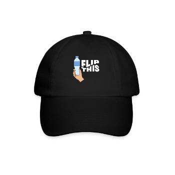 Flip This Bottle Flipping Flasche - Baseball Cap - black/black - Front