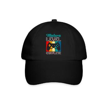 Matura 2023 Niveau complet Gamer Maturanten - Casquette classique - noir/noir - Devant