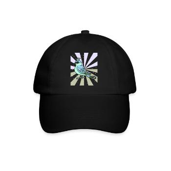 Wildlife Fantasy Bird Christmas Gift Child - Baseball Cap - black/black - Front