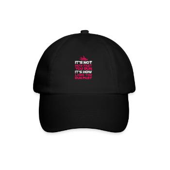 Running Runner Jogging Jogging Runner Cadeau - Casquette classique - noir/noir - Devant