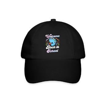 Bienvenue à la rentrée scolaire Enseignants - Casquette classique - noir/noir - Devant