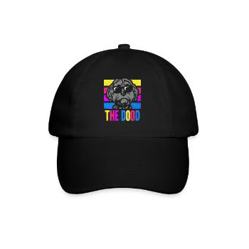 The Dood Doodle Labradoodle Goldendoodle - Baseball Cap - black/black - Front