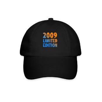 2009 Édition Limitée Anniversaire Cadeau Femme Mari - Casquette classique - noir/noir - Devant