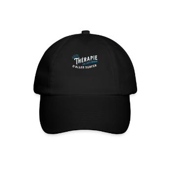 Surf Idée Cadeau Pour Surfeur Citation Humour - Casquette classique - noir/noir - Devant