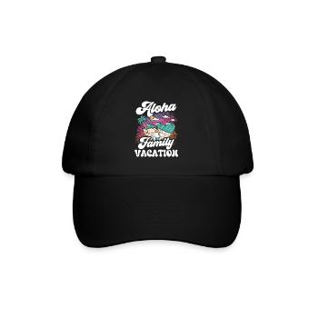 Aloha Family Holidays Family Holidays - Baseball Cap - black/black - Front