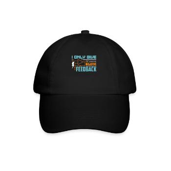 Electrical Engineering I Only Give Lineman Lover - Baseballkappe - Schwarz/Schwarz - Vorne