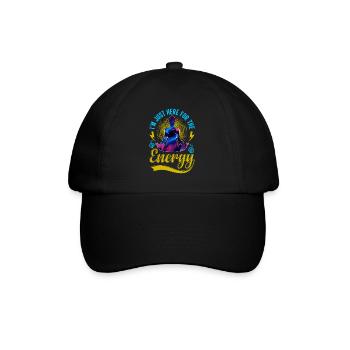 Reiki Praktizierende & Reiki Master - Baseballkappe - Schwarz/Schwarz - Vorne