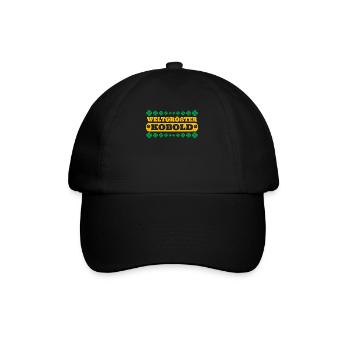 Le plus grand gobelin du monde Fête de la Saint-Patrick - Casquette classique - noir/noir - Devant