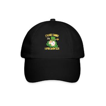 Je ne suis pas petit je suis un rongeur de la taille d’un lutin - Casquette classique - noir/noir - Devant