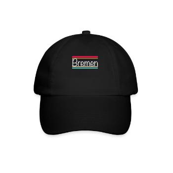 Brême - Casquette classique - noir/noir - Devant