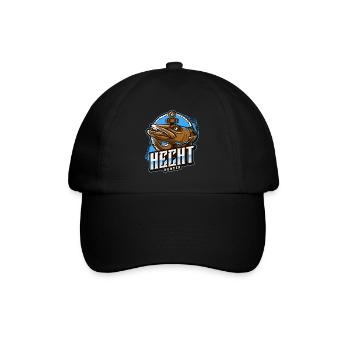 Fishing Angler Fishing Rod - Baseball Cap - black/black - Front