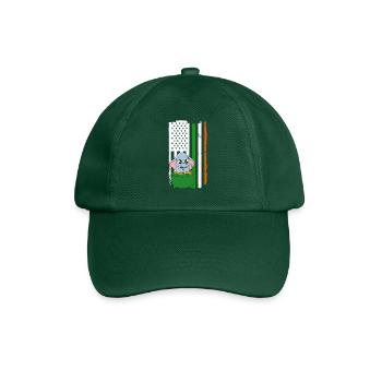 Mignons trèfles d’éléphants Fête de la Saint-Patrick - Casquette classique - vert bouteille - Devant