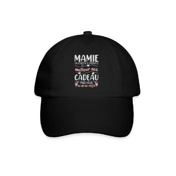 Mamie Cadeau - Casquette classique - noir/noir - Devant