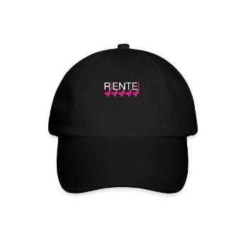 Pension - Casquette classique - noir/noir - Devant
