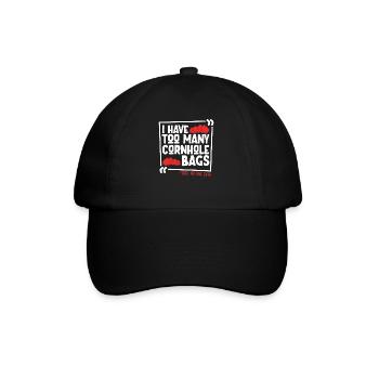 Cornhole Throwing Cornhole Player Cornhole Lover Cornhole lover - Casquette classique - noir/noir - Devant