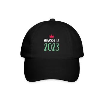 Marbella 2023 - Casquette classique - noir/noir - Devant