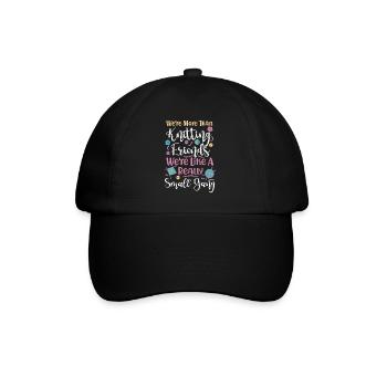 Tricoter Tricoter Nous sommes plus que - Casquette classique - noir/noir - Devant