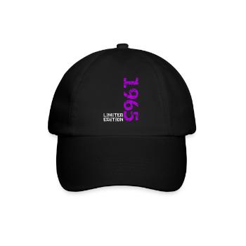 1965 édition limitée anniversaire cadeau femme mari - Casquette classique - noir/noir - Devant
