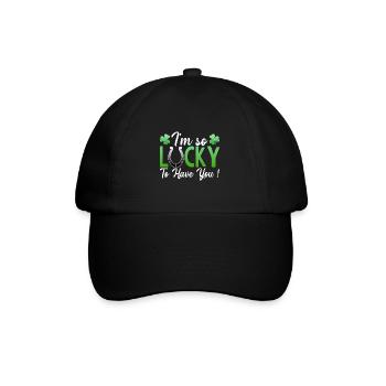 I'm So Lucky To Have You St. Patrick Ire Klee - Baseball Cap - black/black - Front