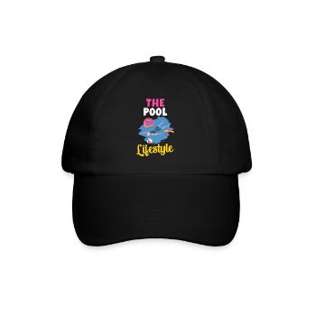 The Pool Lifestyle Donut Swimmers Swim - Baseball Cap - black/black - Front