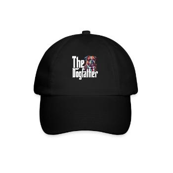 Bouledogue Chien Papa ChienPère Chiens Papa Père Rottie - Casquette classique - noir/noir - Devant