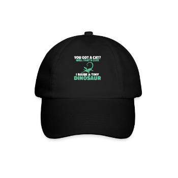 Eidechsenliebhaber Eidechse Geschenk Eidechse Besitzer - Baseballkappe - Schwarz/Schwarz - Vorne