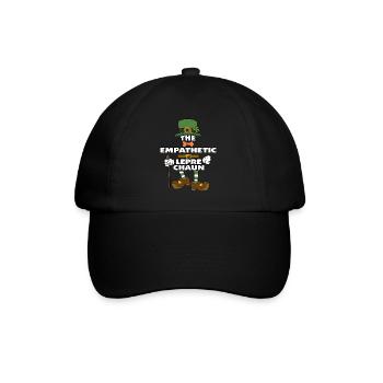 Le lutin empathique Saint-Patrick - Casquette classique - noir/noir - Devant