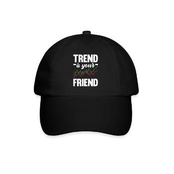 Trend Is Your Friend Investor Day - Baseballkappe - Schwarz/Schwarz - Vorne