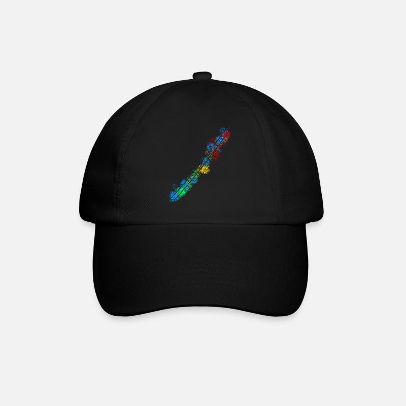 Katana Ninjaschwert Samuraischwert - Baseballkappe - Schwarz/Schwarz