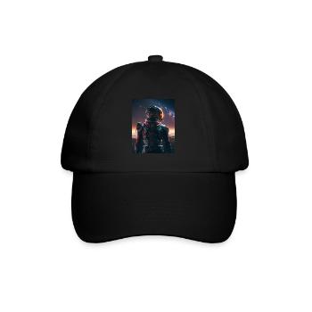 Shepard of the Galaxy Space Astronaut Galaxy - Baseballkappe - Schwarz/Schwarz - Vorne