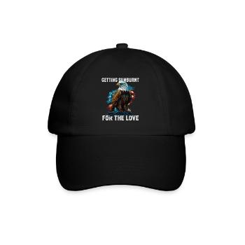 Obtenir un coup de soleil pour l’amour Patriotisme - Casquette classique - noir/noir - Devant