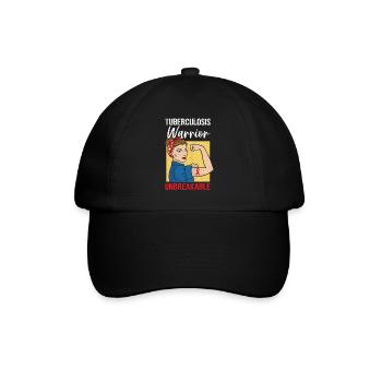 Tuberculosis Warrior Tuberculosis Awareness - Baseball Cap - black/black - Front