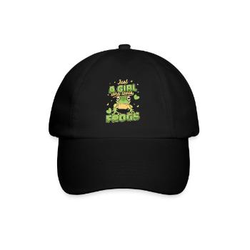 Crapaud grenouille - Casquette classique - noir/noir - Devant