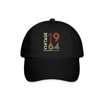 Millésime 1964 Original - Casquette classique - noir/noir - Devant