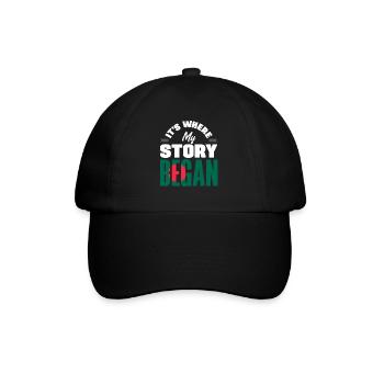 Bangladeshi Bangladesh Bangladeshi Flag Quote - Baseball Cap - black/black - Front