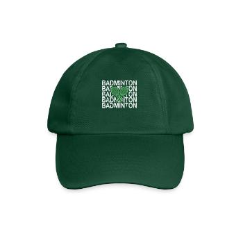 Badminton - Baseball Cap - bottle green - Front