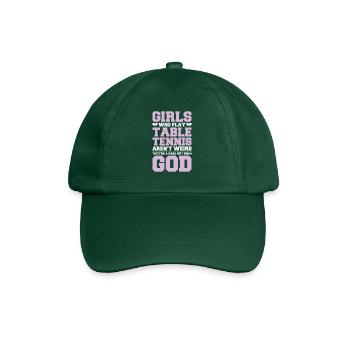 Tischtennis Ping Pong Pingpong Table Tennis - Casquette classique - vert bouteille - Devant