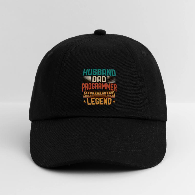Mari Papa Programmeur Légende Codeur Programmemierer Casquette classique