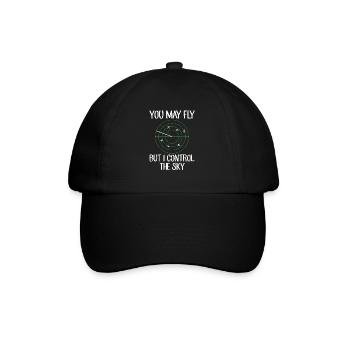 vous pouvez voler i contrôle contrôleur de la circulation aérienne - Casquette classique - noir/noir - Devant