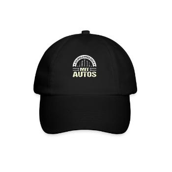 I still play with car mechanic - Baseball Cap - black/black - Front