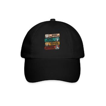 Ciseaux en papier rock crosse crosse Polo Crosse - Casquette classique - noir/noir - Devant