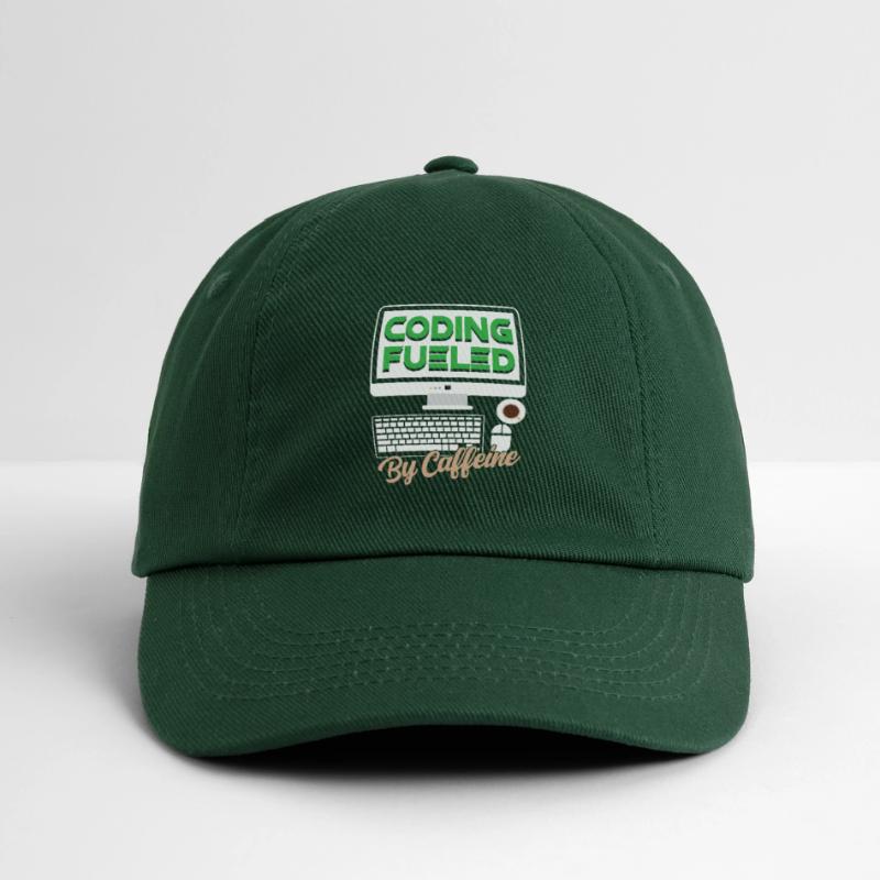 Programmieren Angetrieben Durch Koffein Coding Baseballkappe